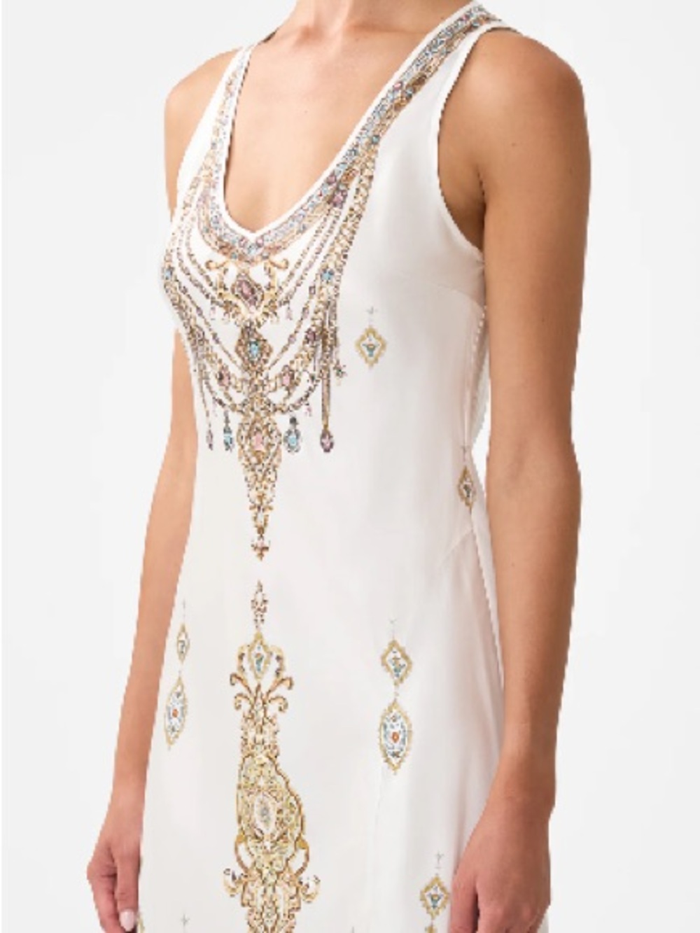 Camilla Bias Cut Tank Dress — Ottoman Dynasty - Picture 2 of 10